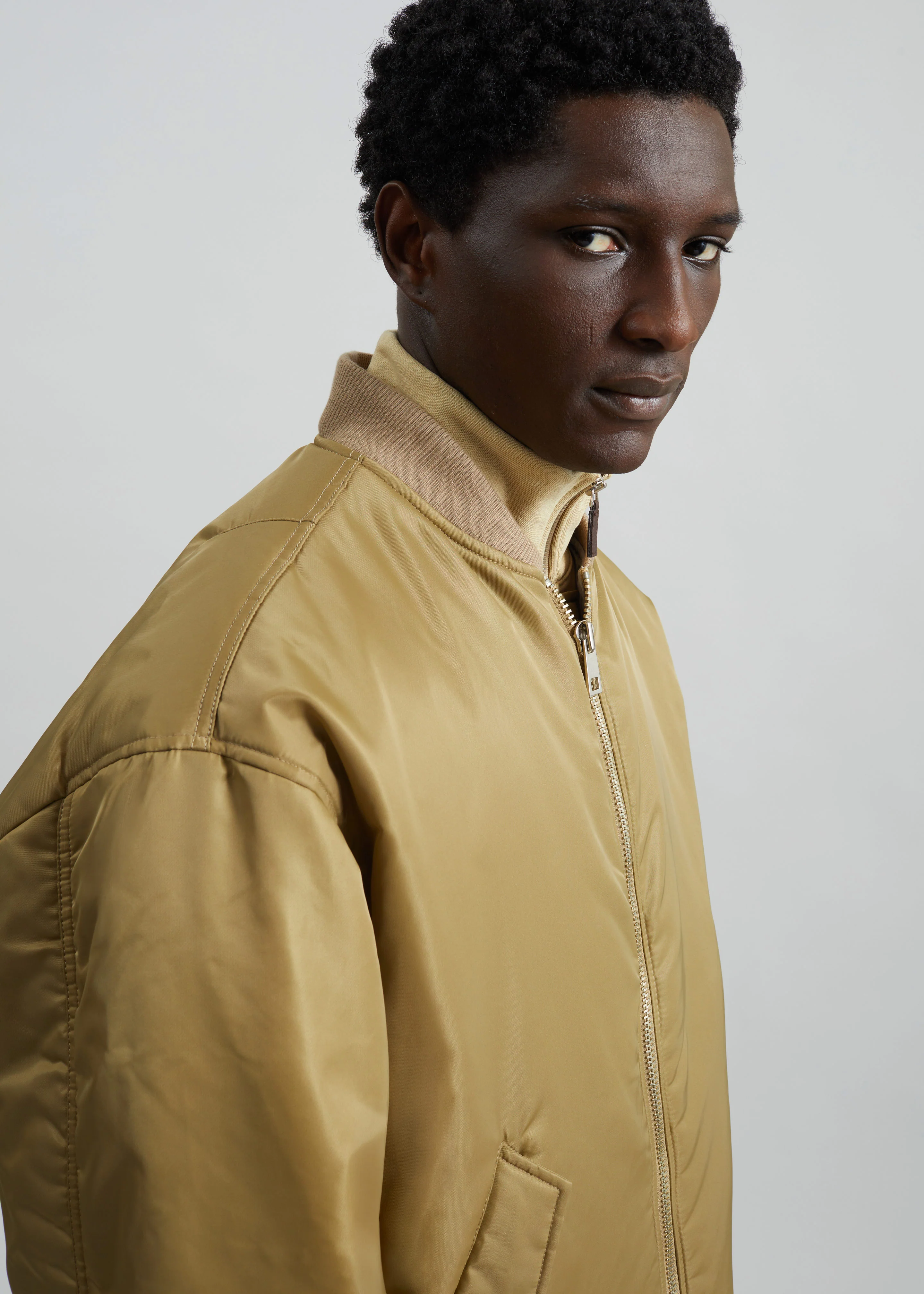 Astra Bomber Jacket - Olive - Image 15