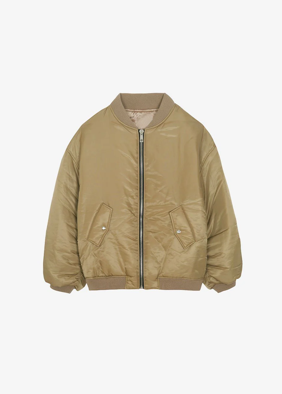 Astra Bomber Jacket - Olive - Image 19