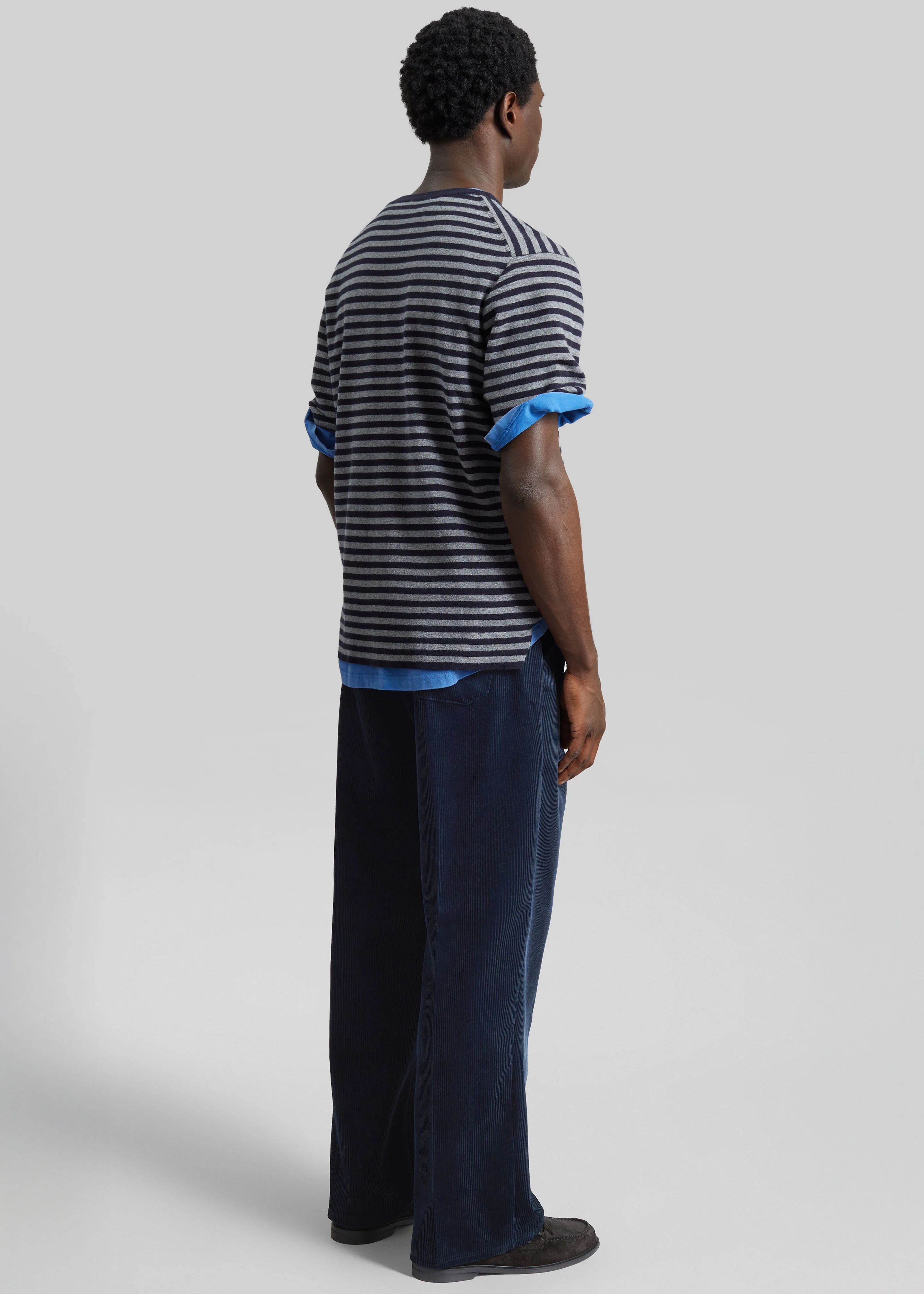 Brixton Corduroy Joggers - Navy - Image 10