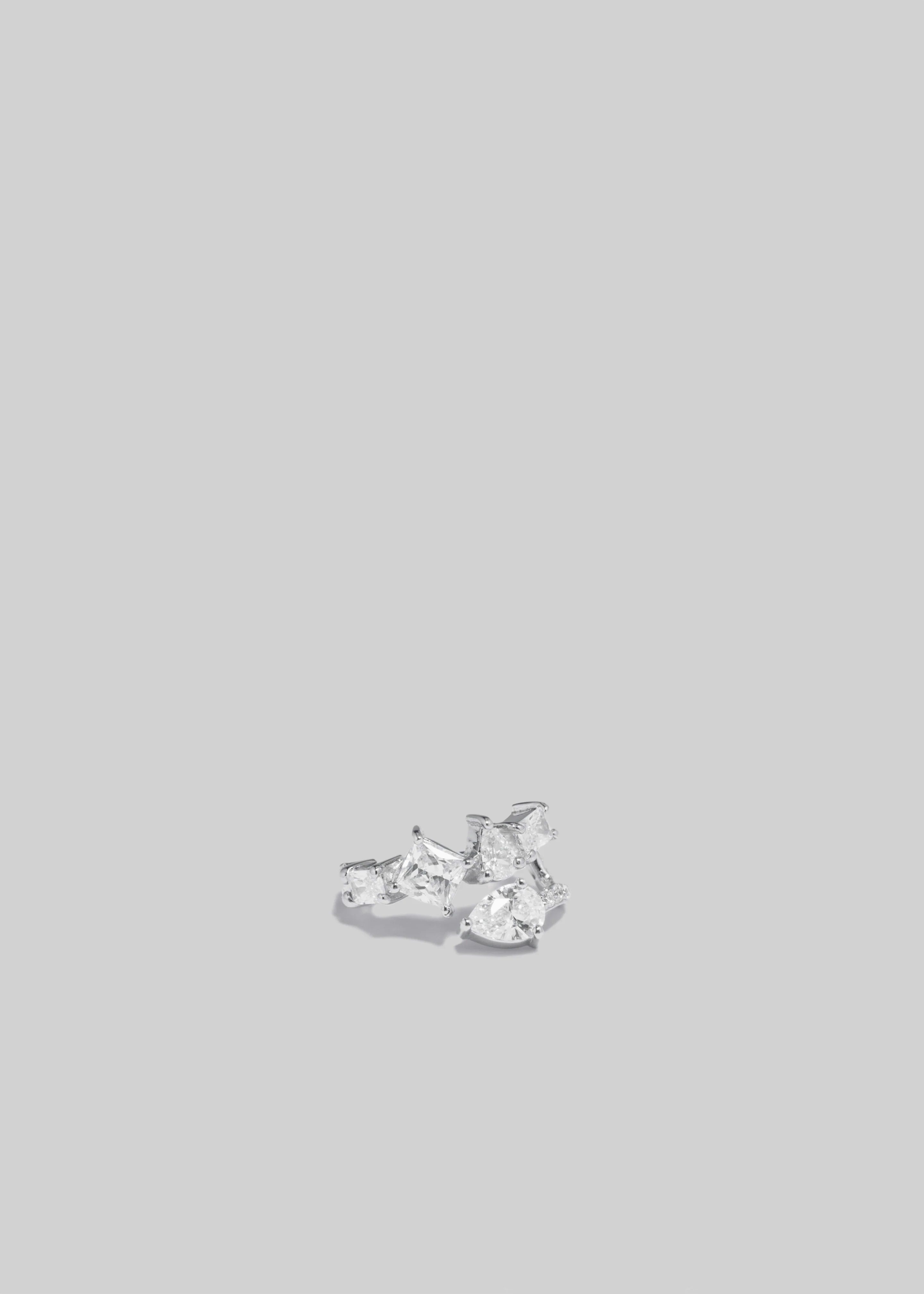 Completedworks Dropping Light Ear Cuff - Silver - Image 2