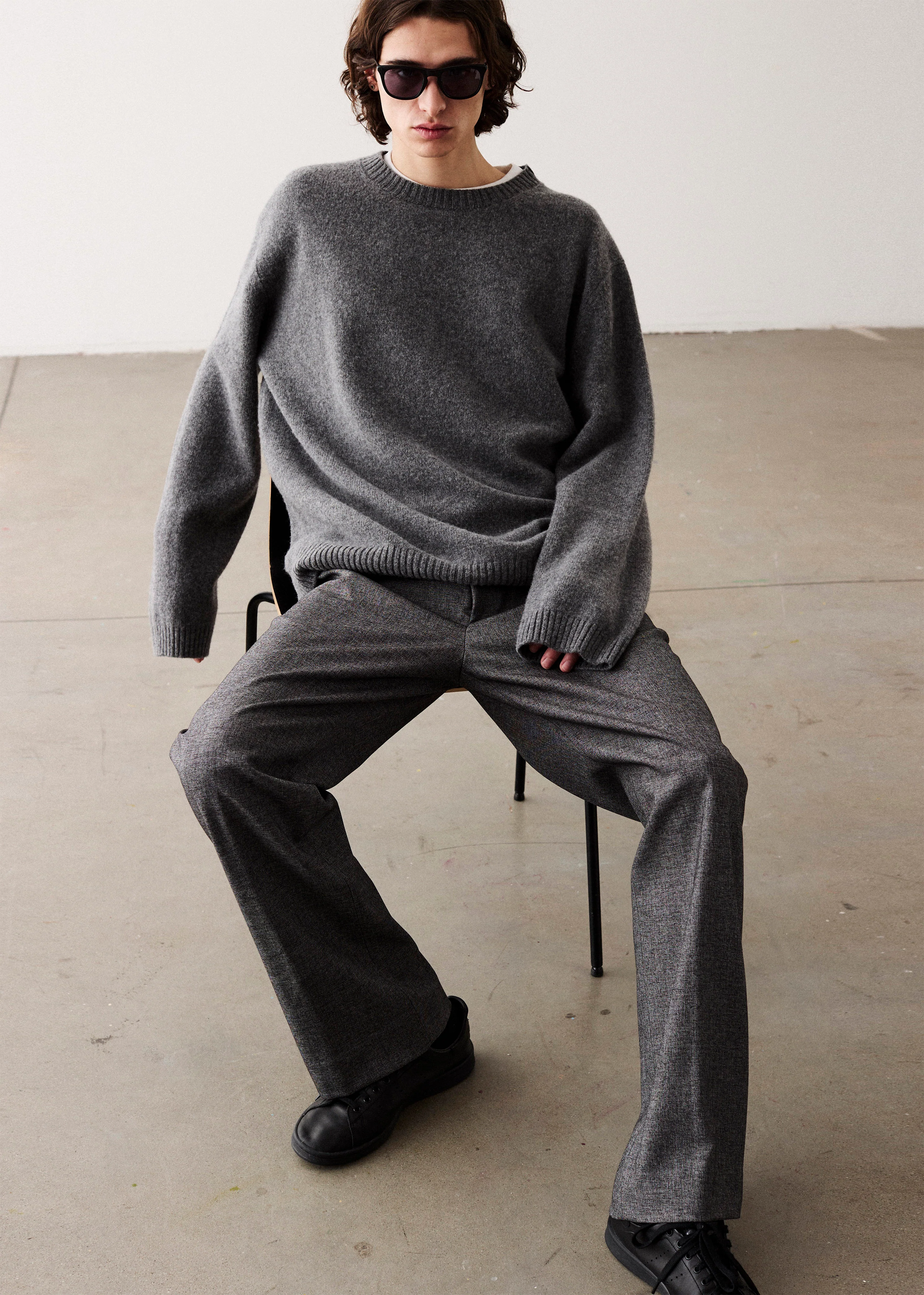 Covert Tailored Trousers - Grey