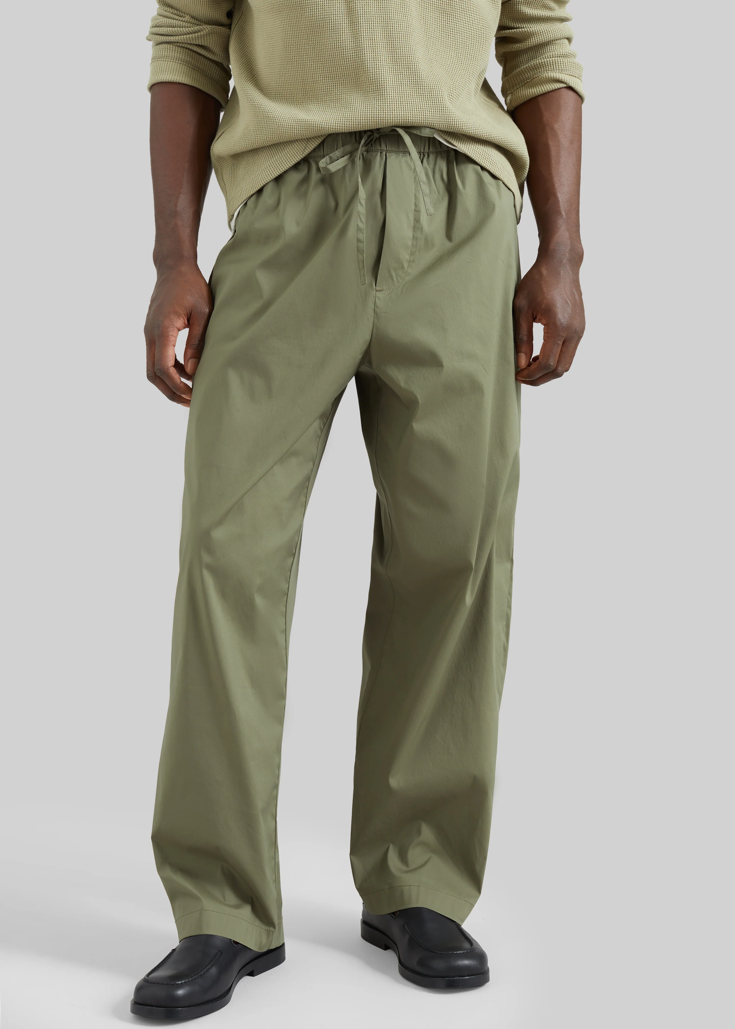 Darkpark Ian Jogger Fit Pants - Military Green - Image 3