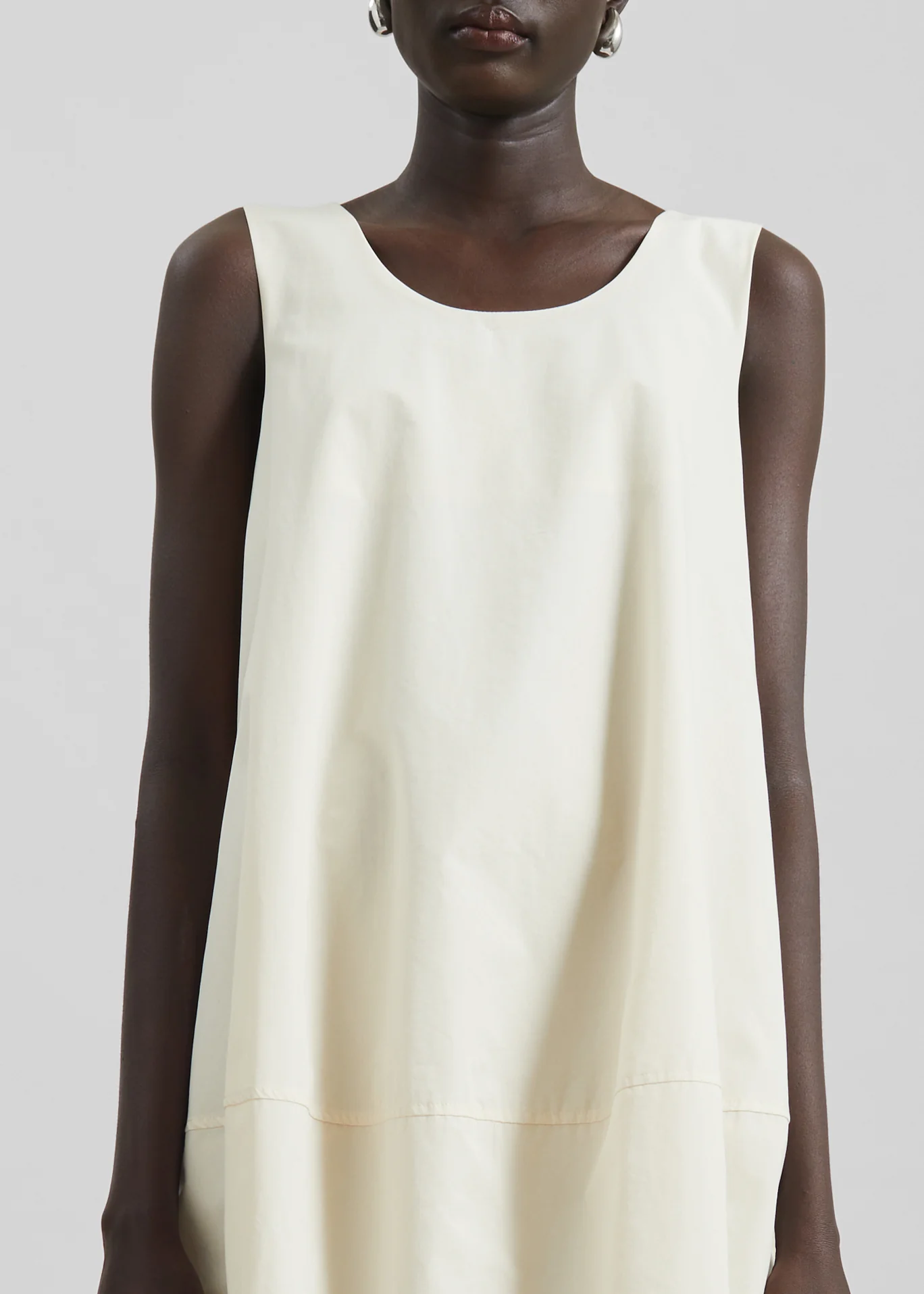 Delane Cocoon Dress - Cream - Image 2