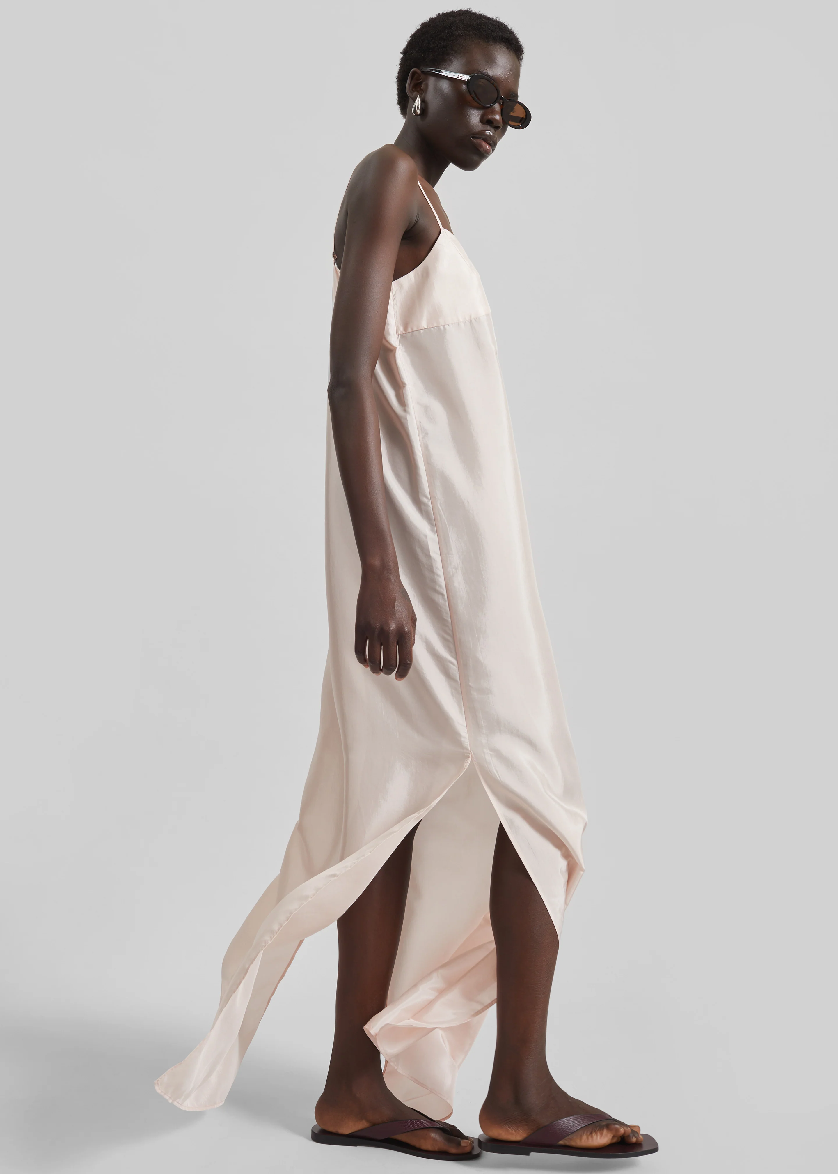 Dylana Sleeveless Maxi Dress - Faded Pink - Image 3