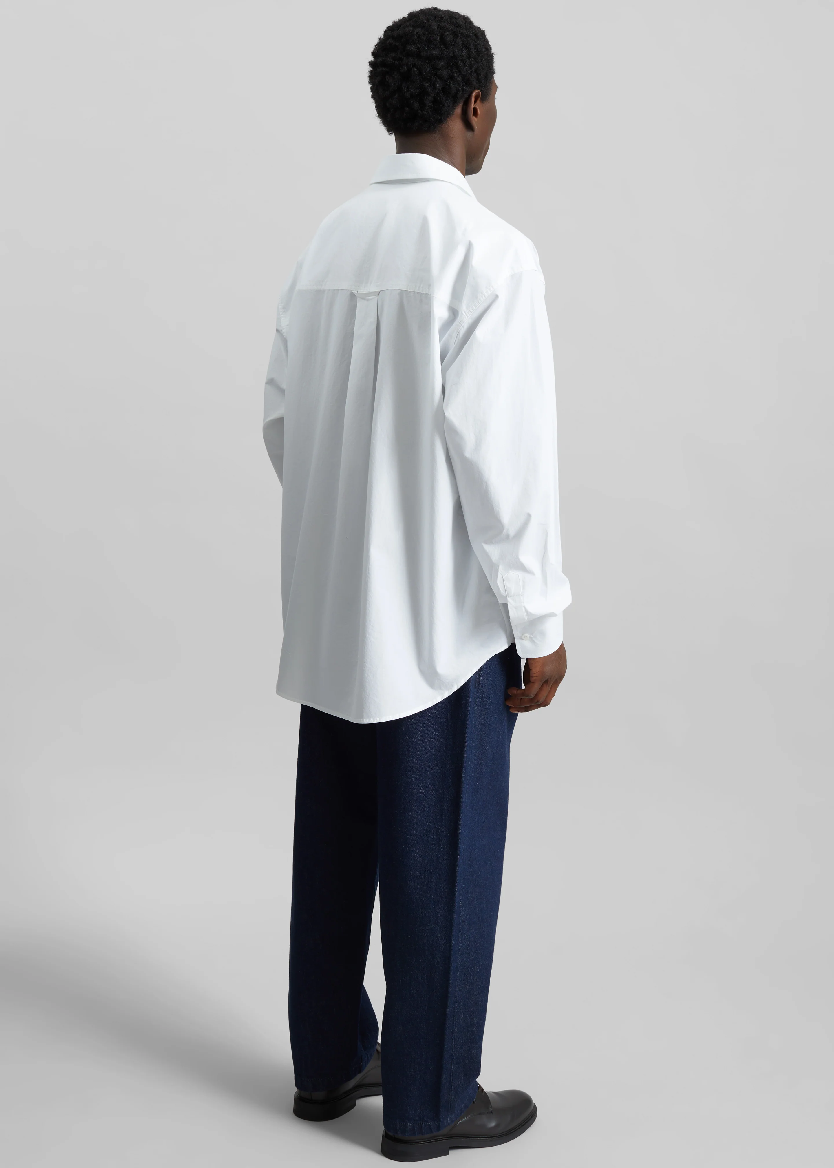 Gus Oversized Shirt - White - Image 16