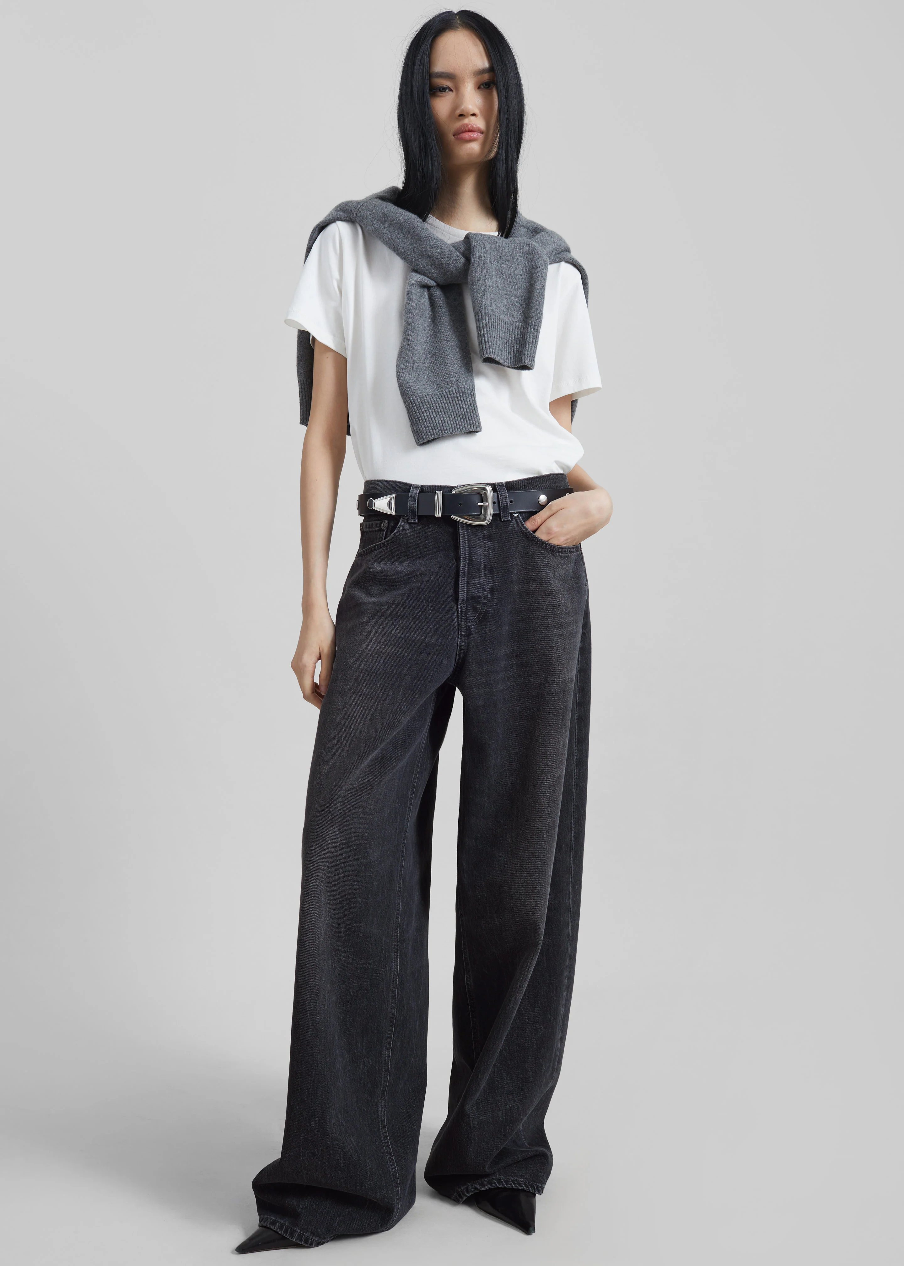 Haikure Bethany Jeans - Authentic Black Wash