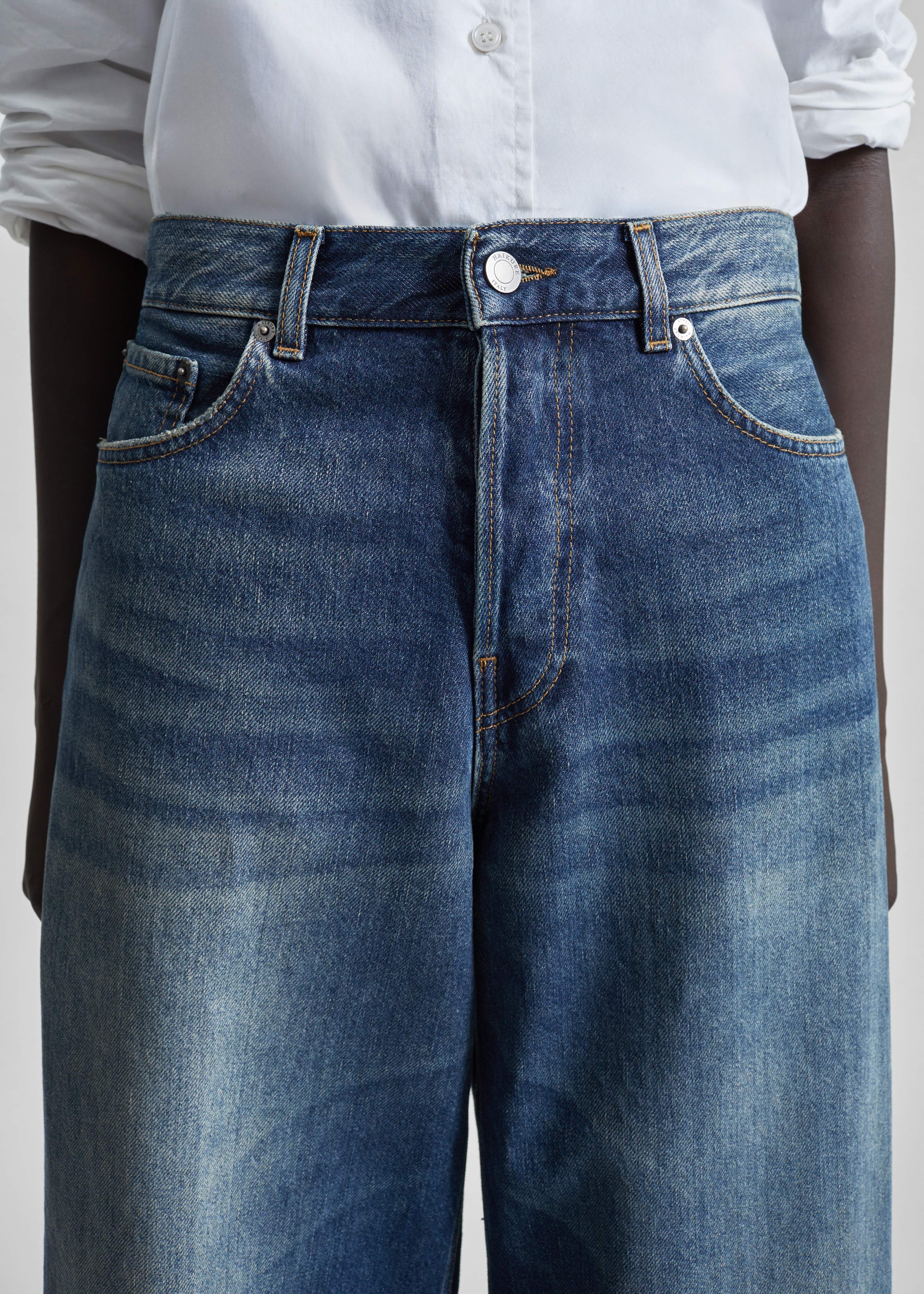 Haikure Bethany Pants - Intense Blue - Image 3