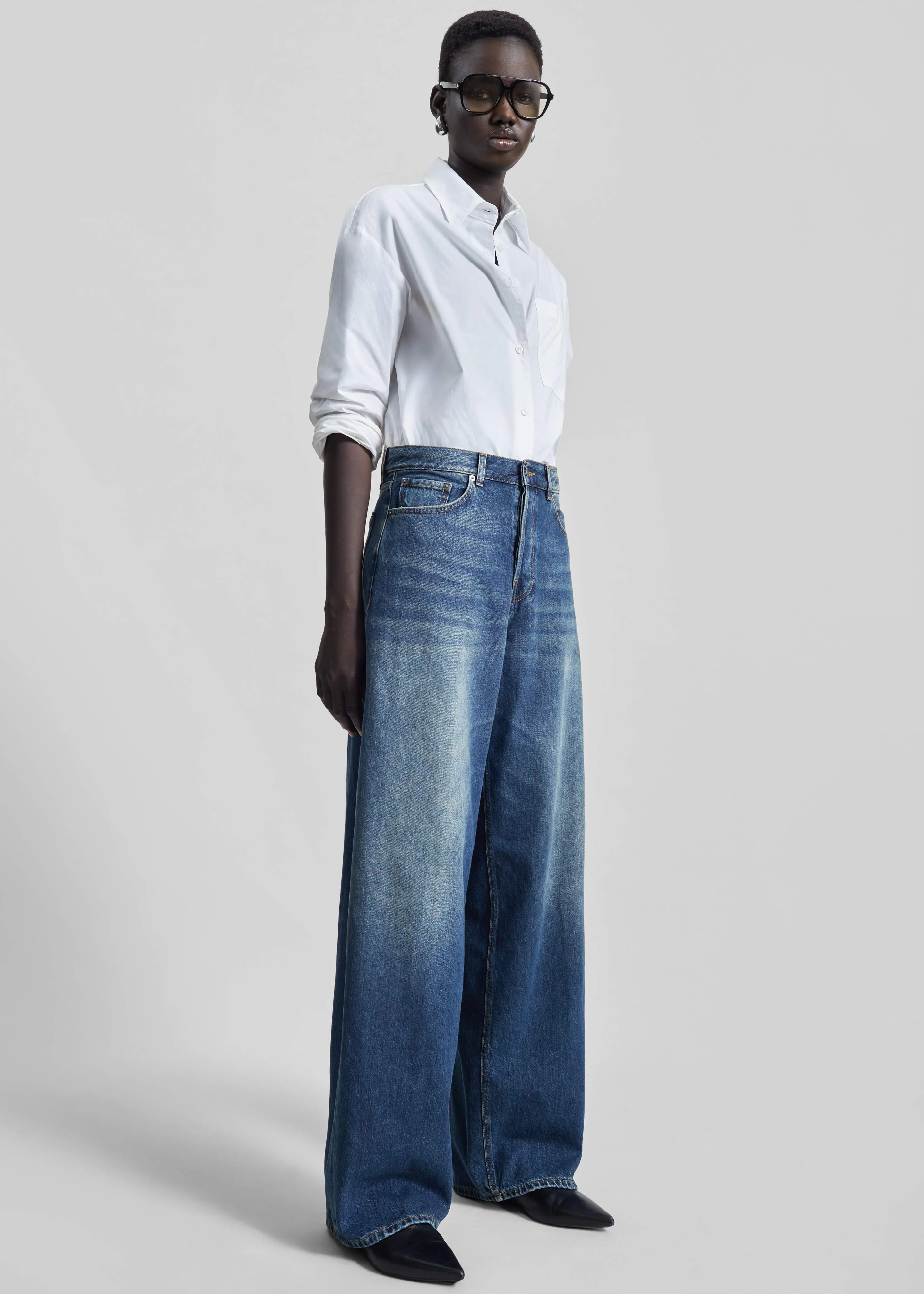 Haikure Bethany Pants - Intense Blue - Image 4