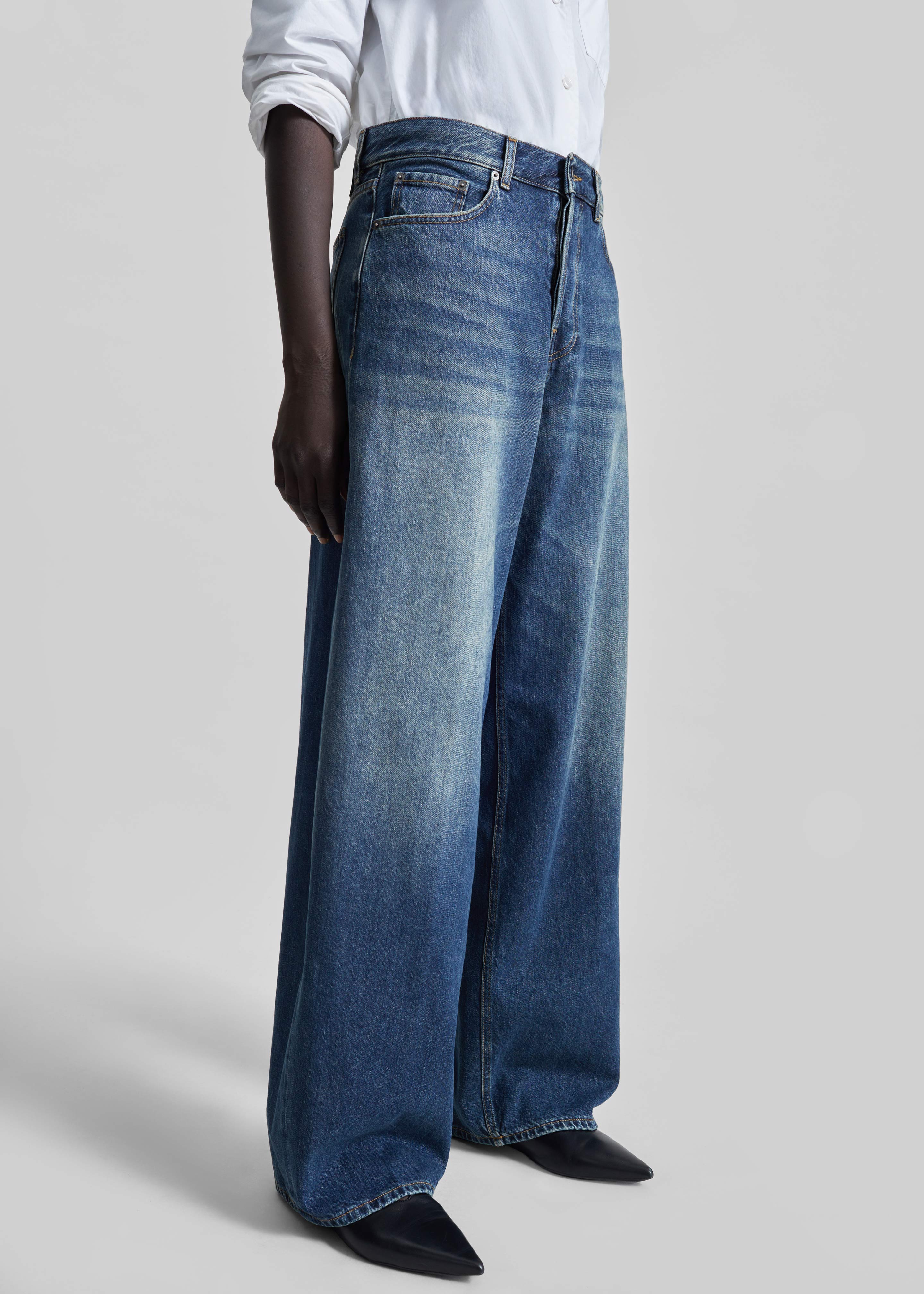 Haikure Bethany Pants - Intense Blue - Image 5