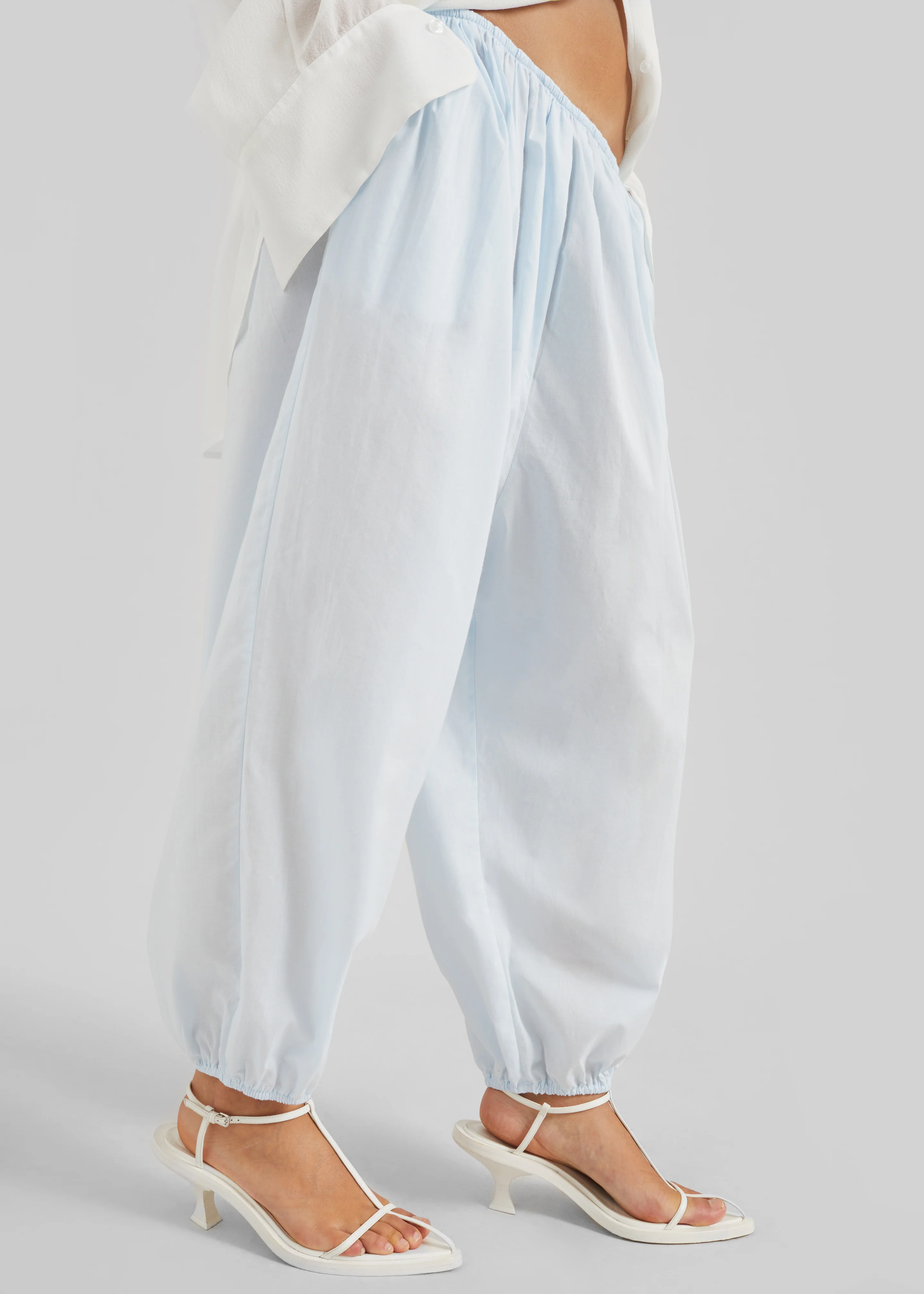 Isorella Balloon Pants - Light Blue - Image 2