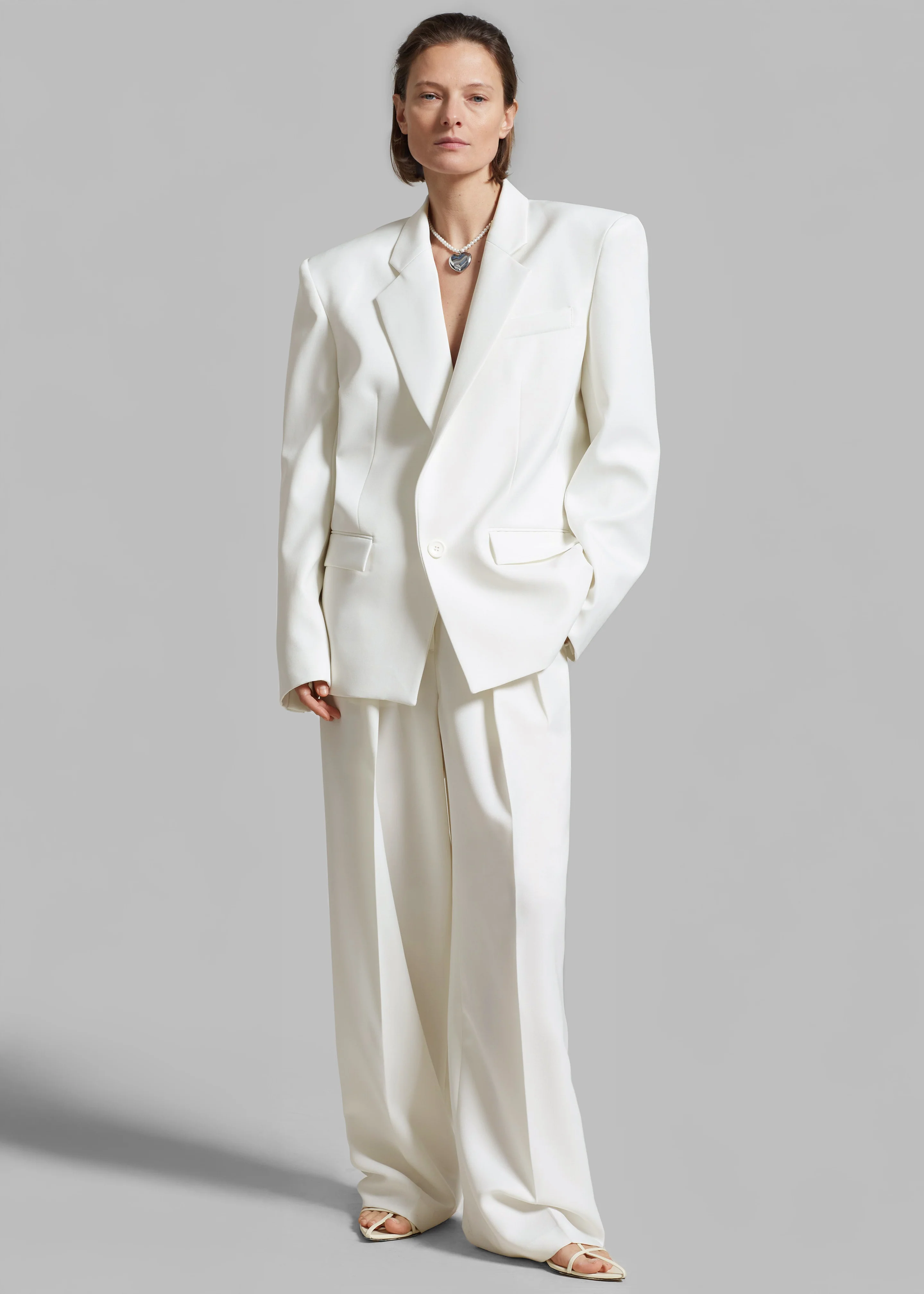 Jun Blazer - White - Image 5