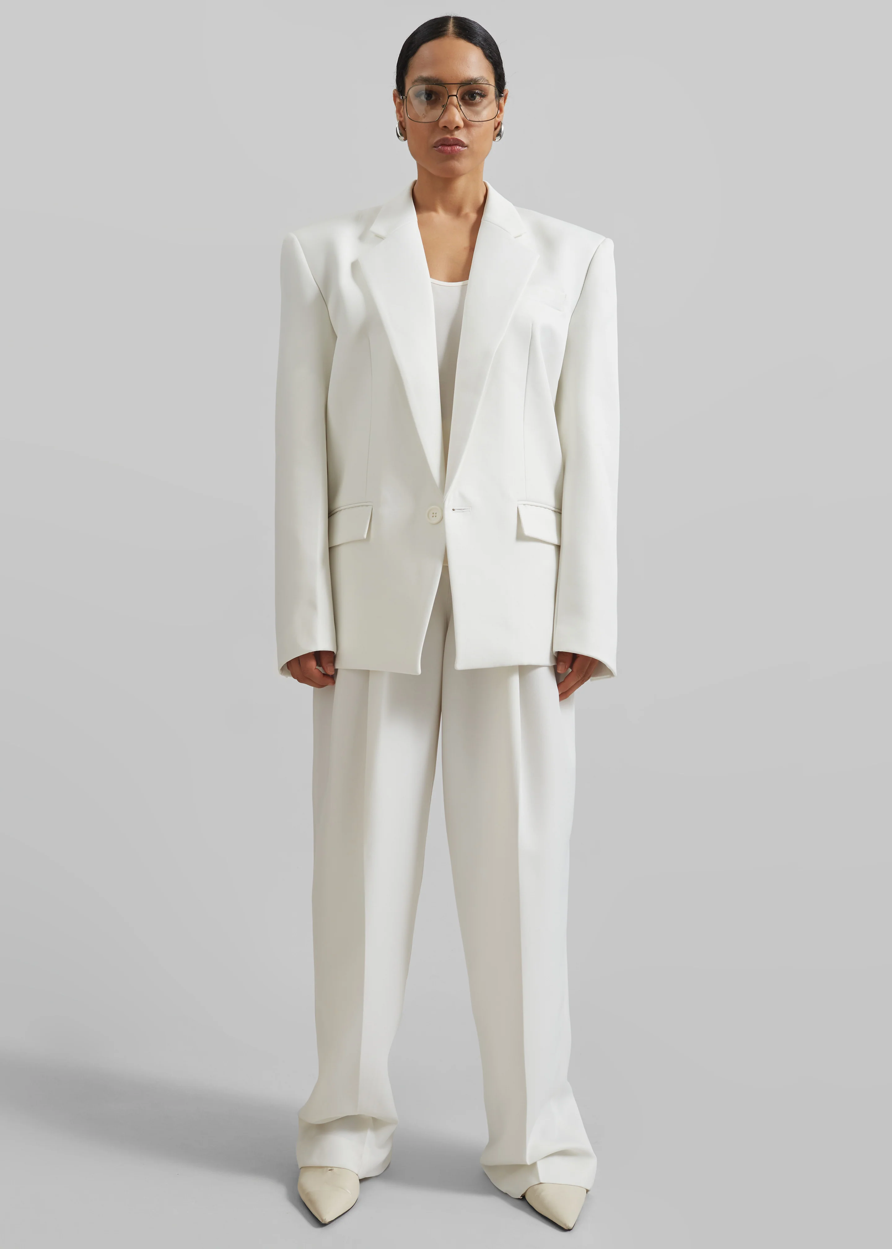 Jun Blazer - White - Image 8