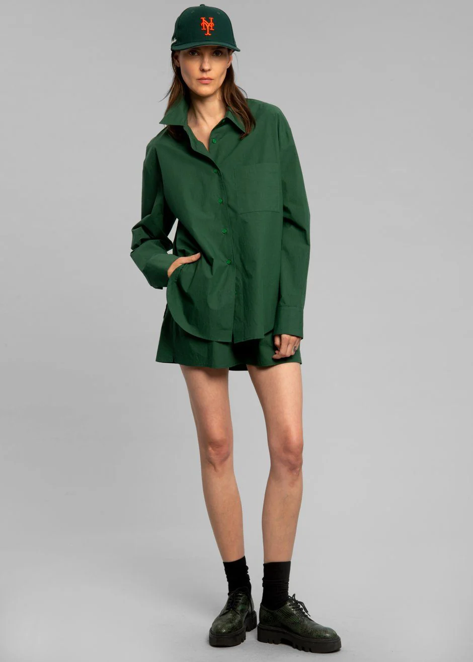 Lui Organic Cotton Boxer Short - Hunter Green - Image 6