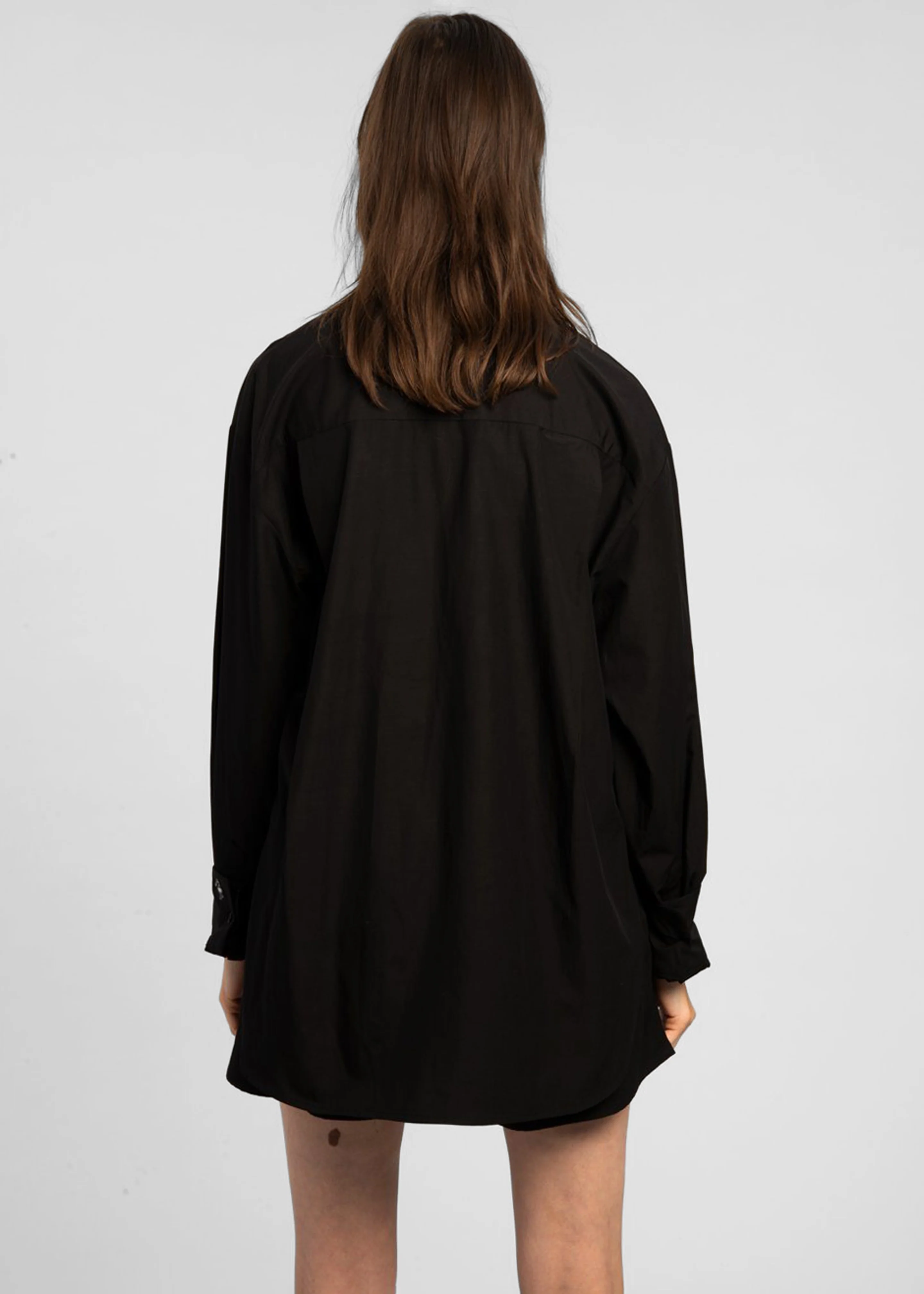Lui Organic Cotton Shirt - Black - Image 11