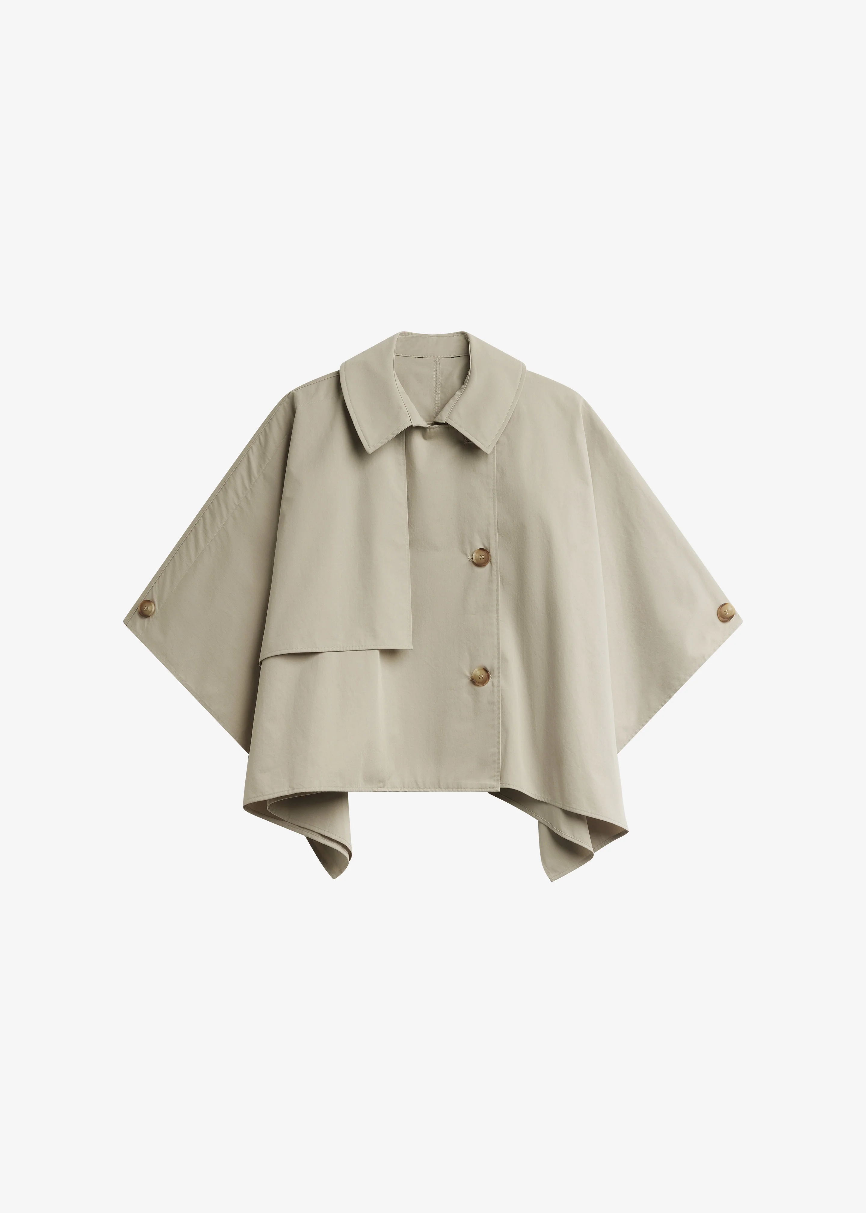 Maren Cape Trench - Beige - Image 7