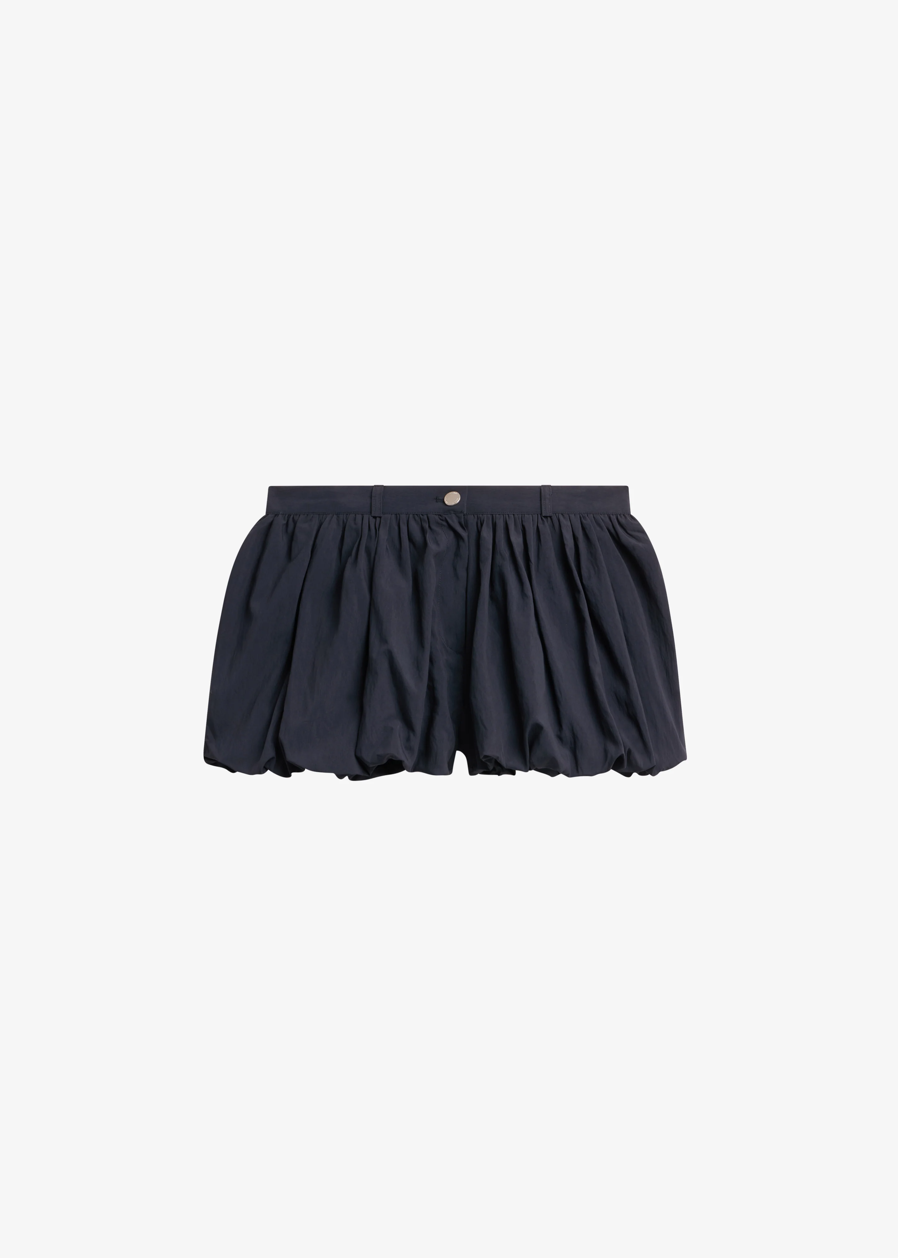 Penola Mini Balloon Shorts - Navy - Image 8