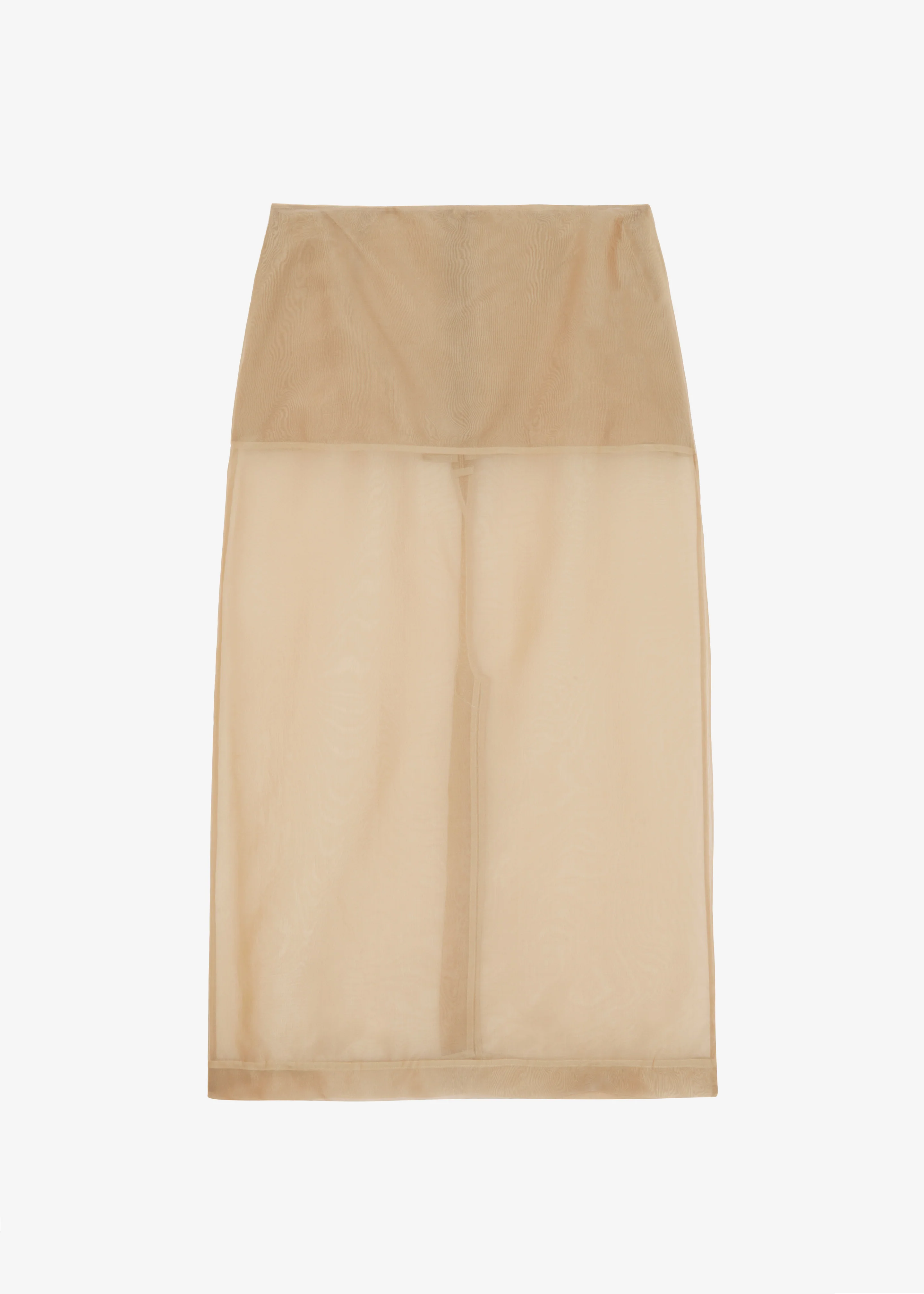 Peri Sheer Midi Skirt - Desert Sand - Image 15