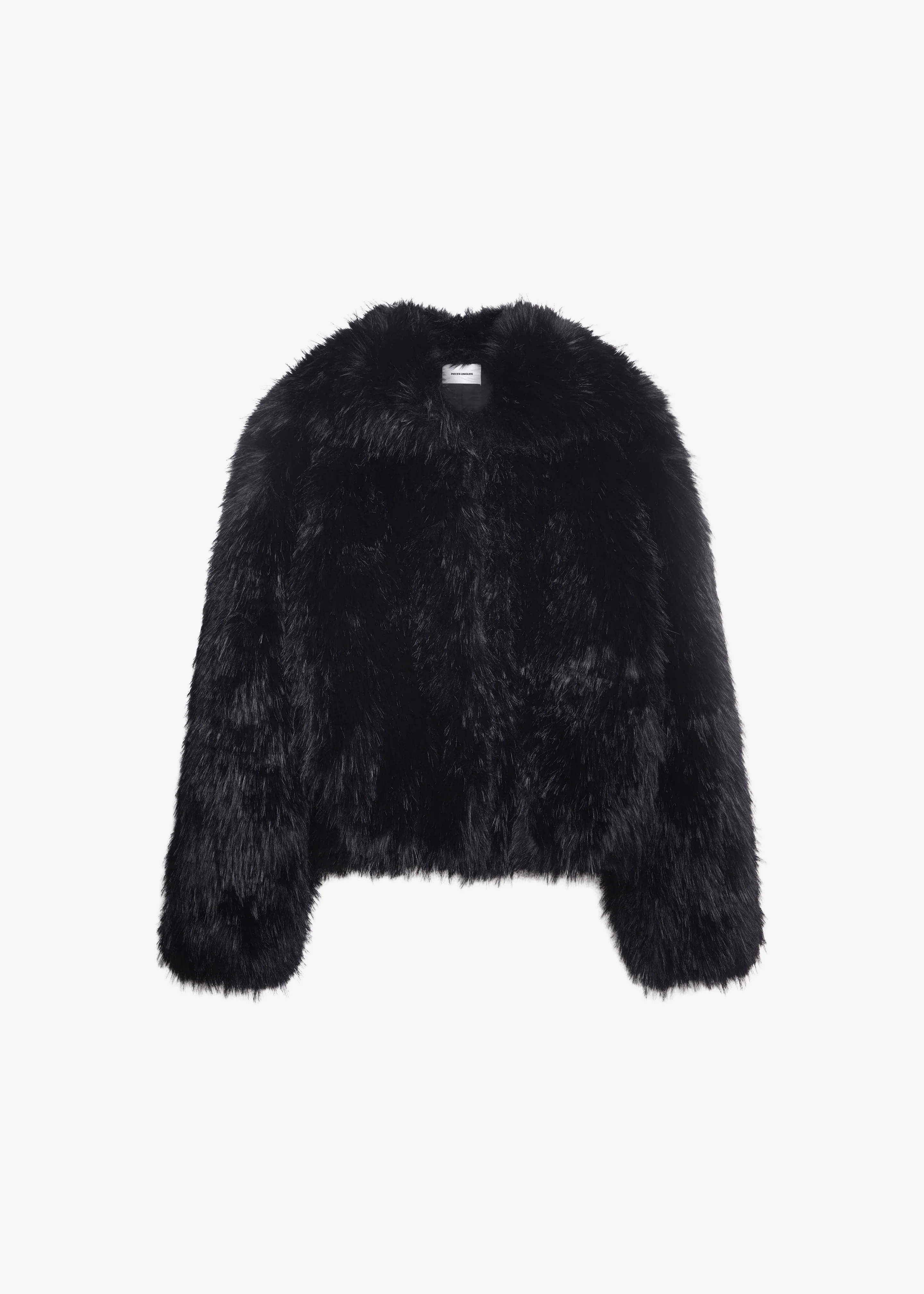 Pieces Uniques Le Sailor Faux Fur Sweatshirt - Black - Image 14