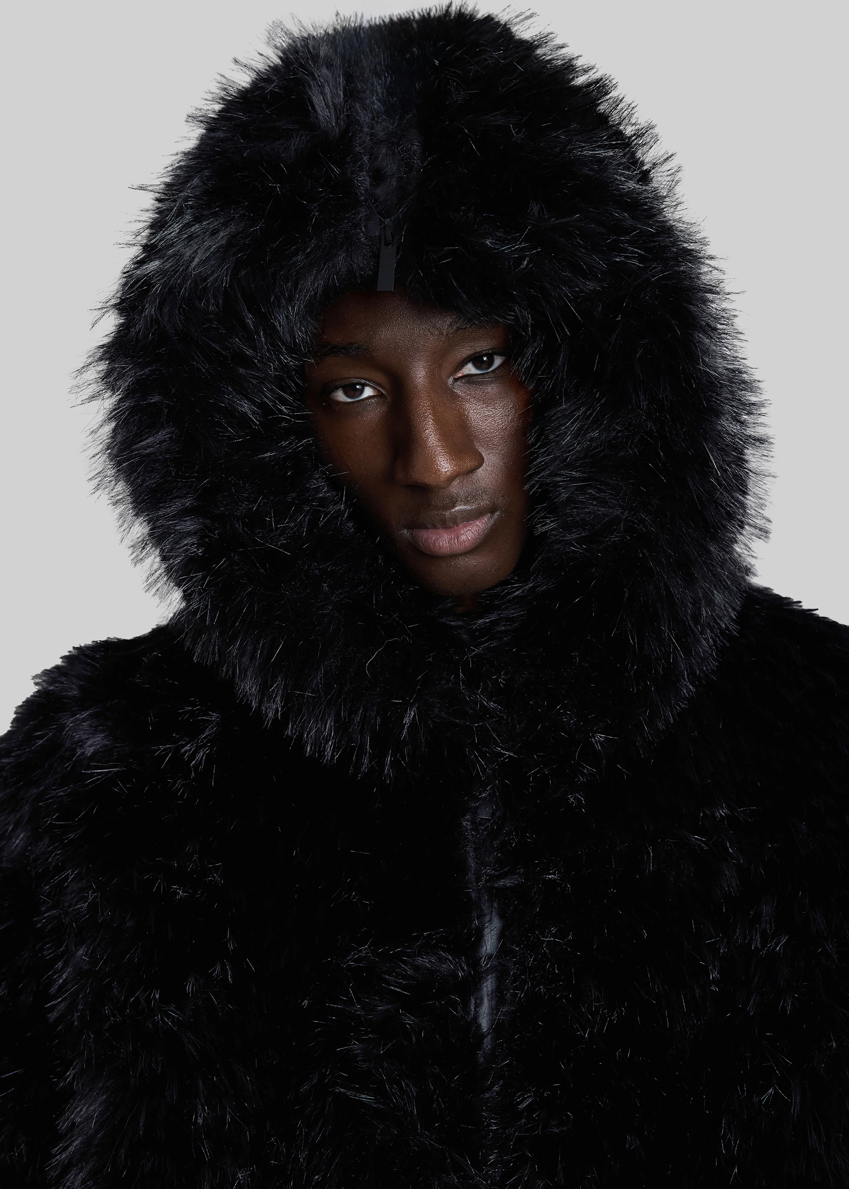 Pieces Uniques Le Sailor Faux Fur Sweatshirt - Black - Image 9
