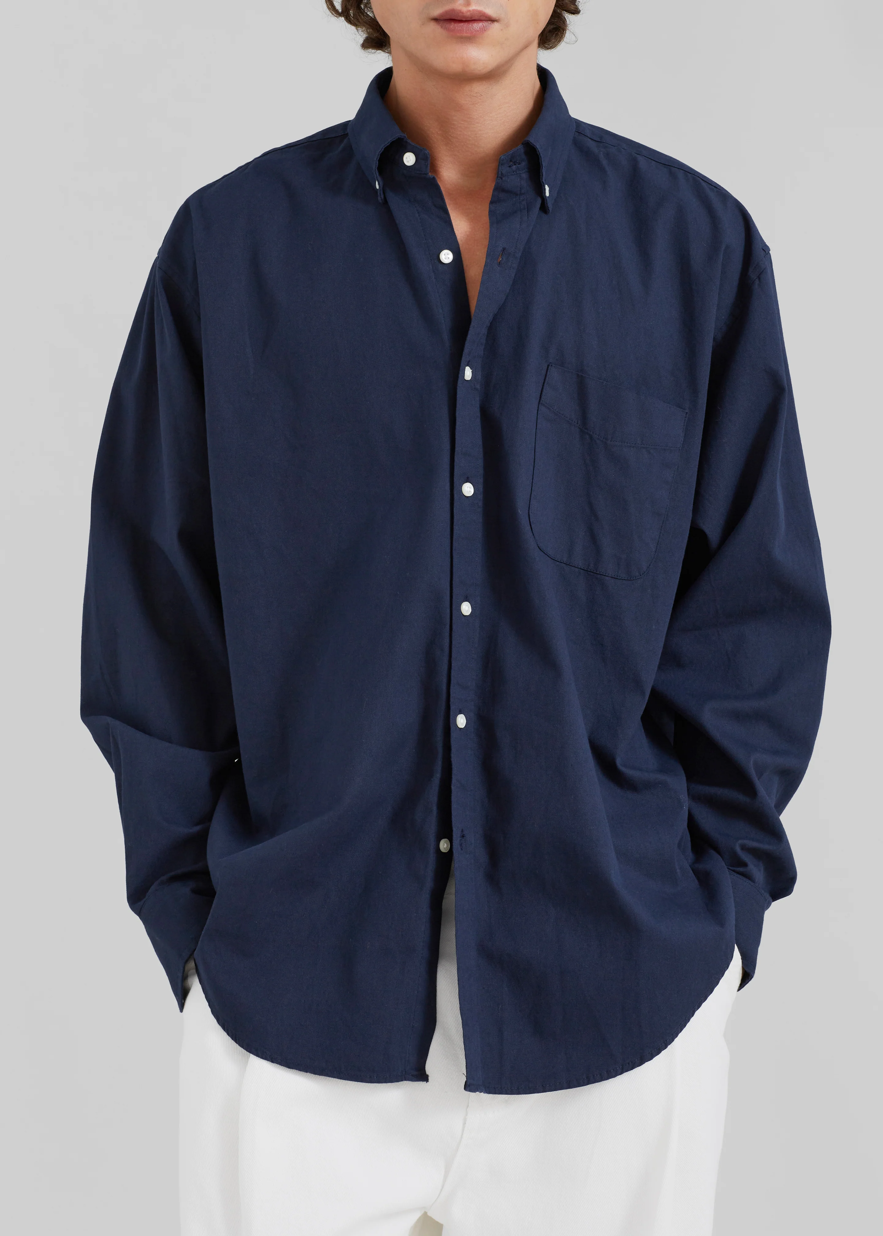 Sinclair Shirt - Navy - Image 6