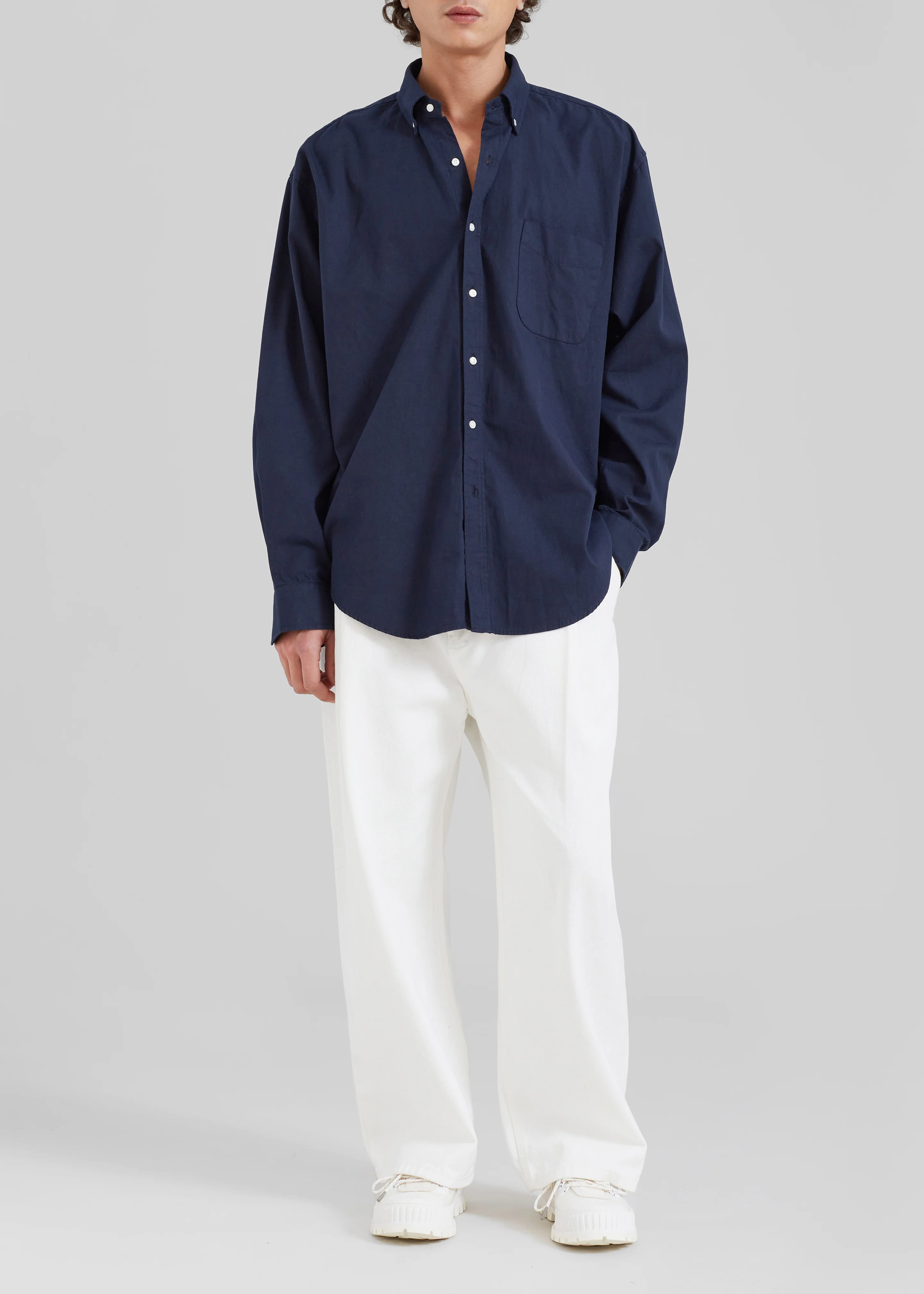 Sinclair Shirt - Navy - Image 8