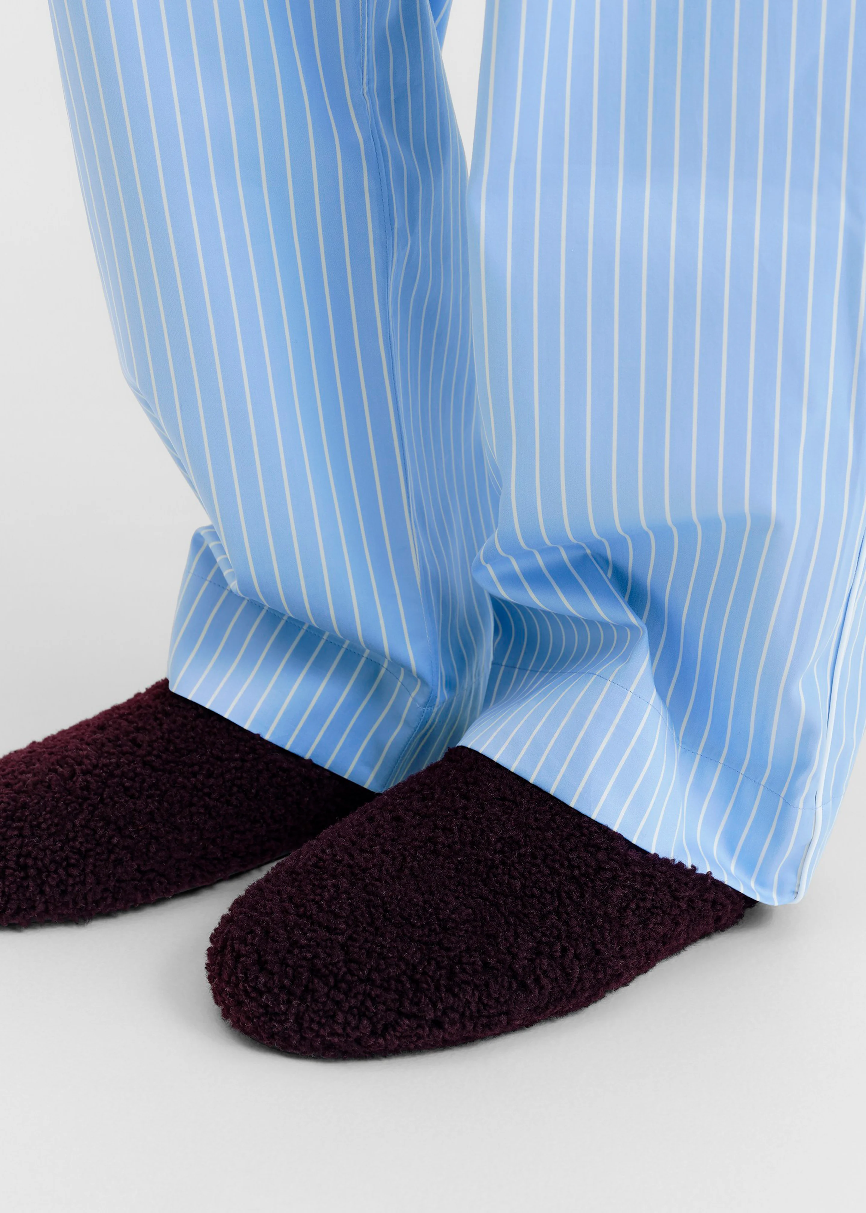 Tekla Home Slippers - Wine - Image 2