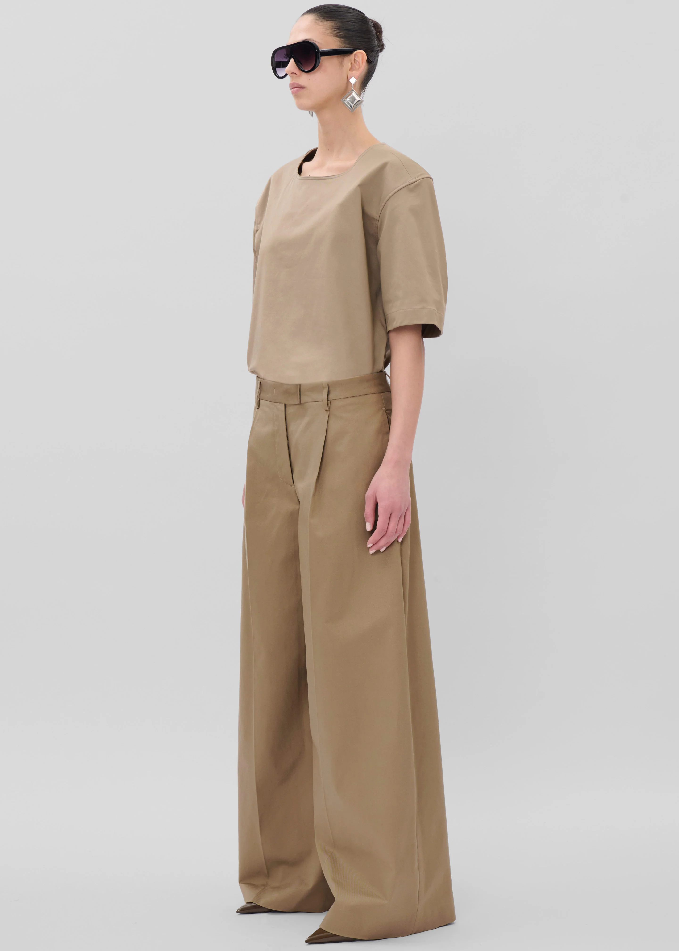 TheLatest Deva Pants - Cognac - Image 6