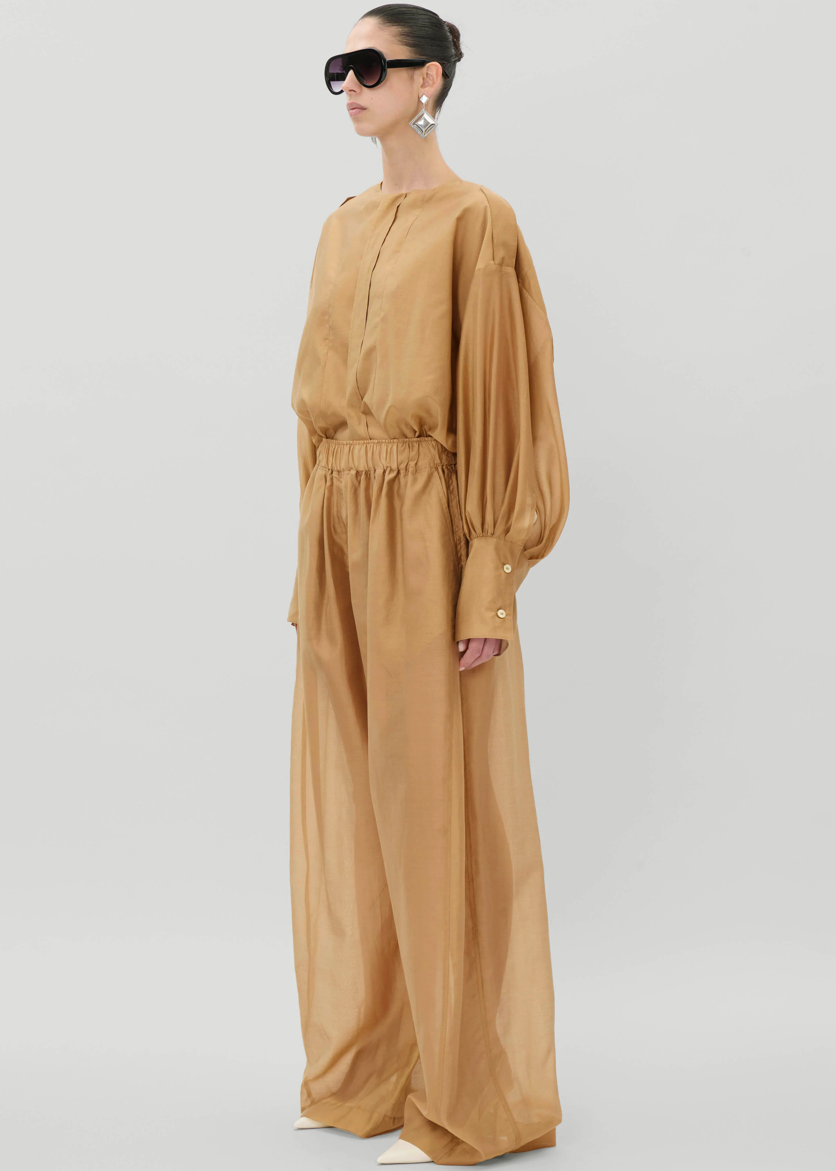 TheLatest Diana Shirt - Nude - Image 11
