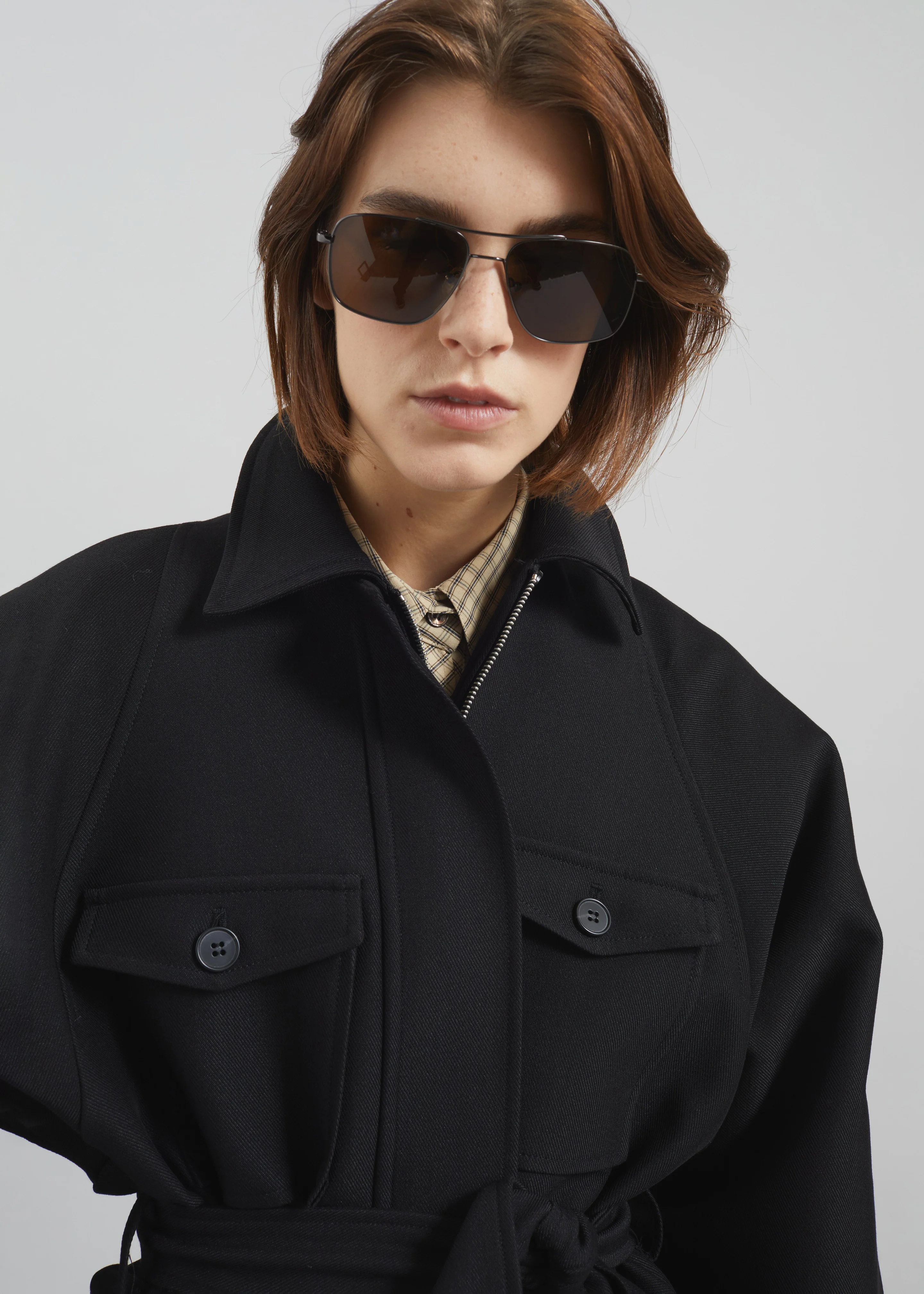 Trevose Padded Utility Jacket - Black - Image 3