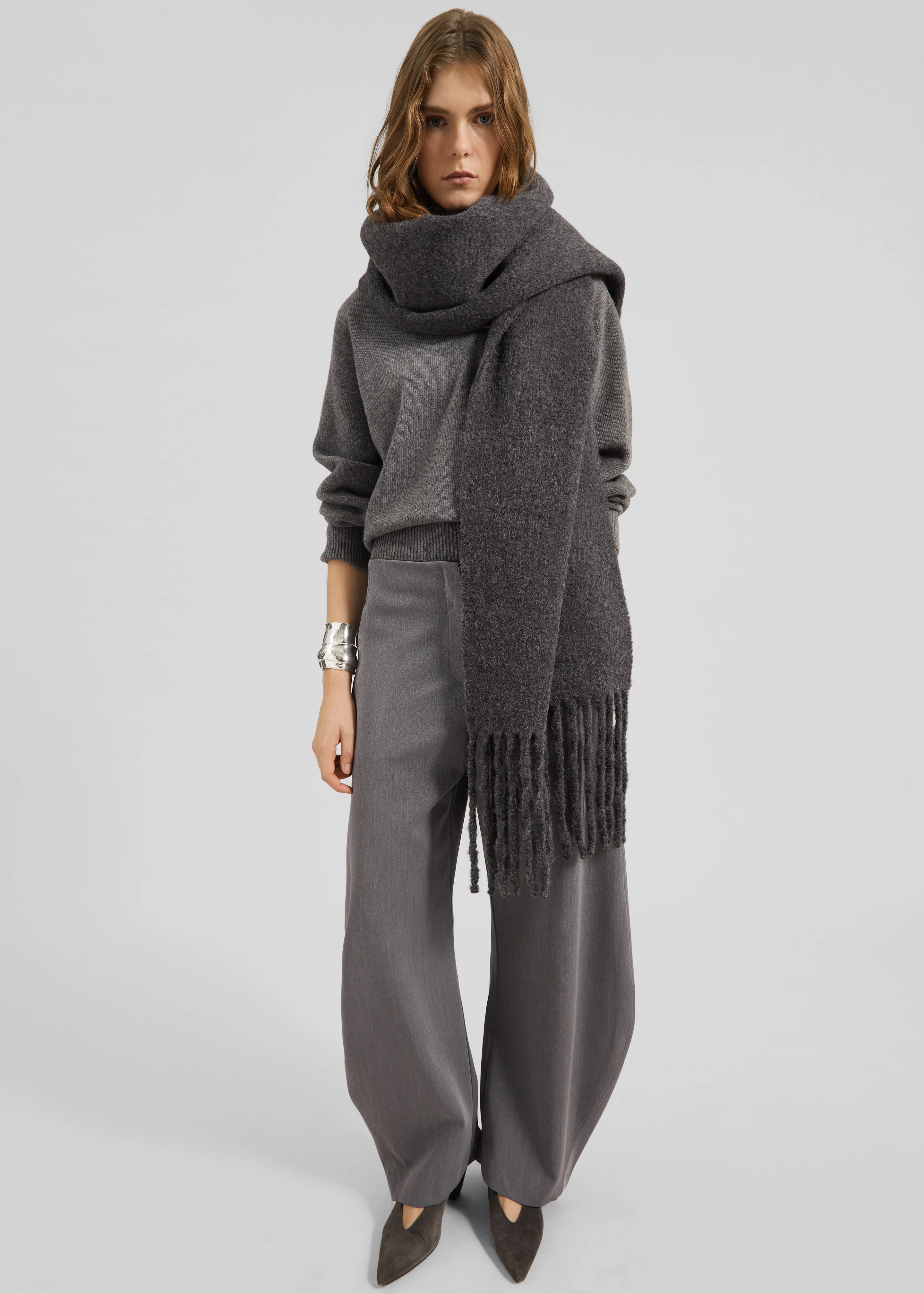 Vosges Barrel Leg Pants - Grey